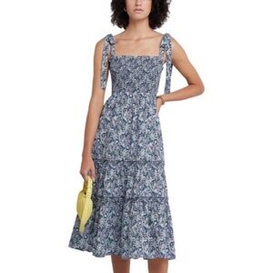 O.P.T Tie strap Tiered skirt sundress